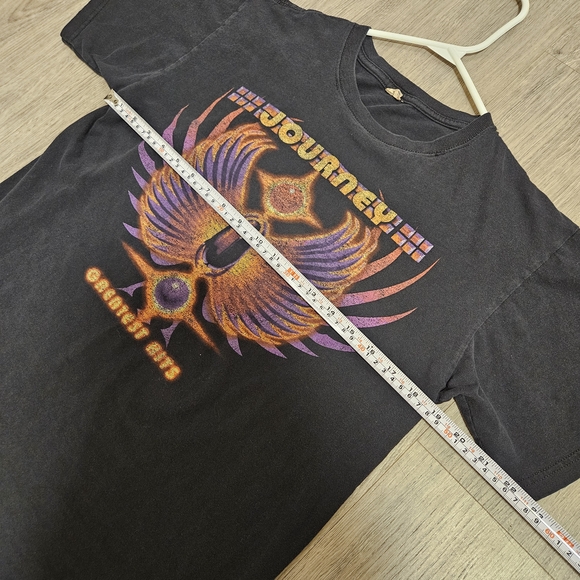 Y2k JOURNEY 2012 Greatest Hits Tour T-Shirt in Black - Picture 5 of 8